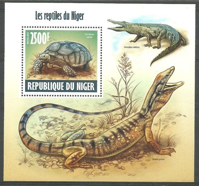 Znaczek Niger 2013 Mi bl 227 Czyste **