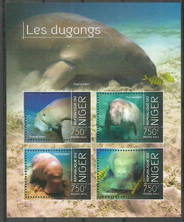 Znaczek Niger 2013 Mi ark 2565-2568 Czyste **