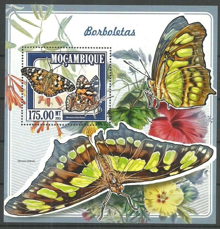 Znaczek Mozambik 2015 Mi bl 979 Czyste **