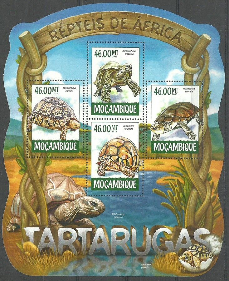 Znaczek Mozambik 2015 Mi ark 7884-7887 Czyste **