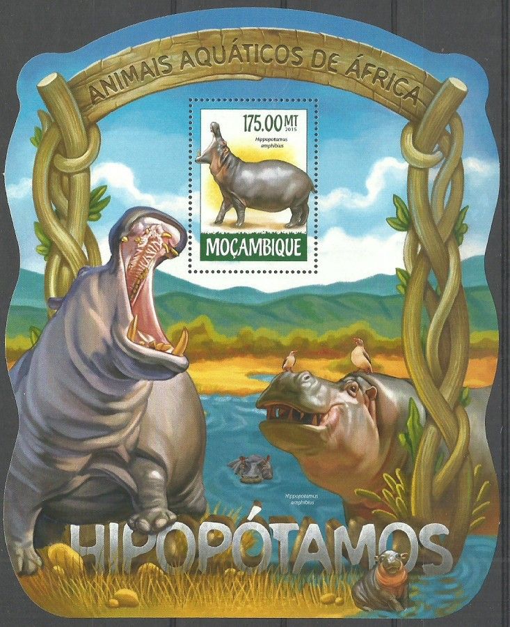 Znaczek Mozambik 2015 Mi bl 1029 Czyste **