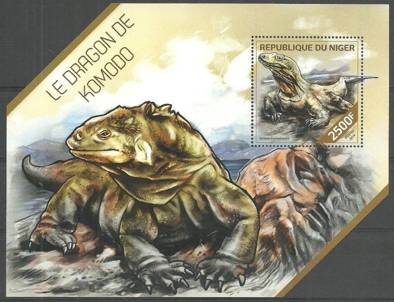 Znaczek Niger 2014 Mi bl 299 Czyste **