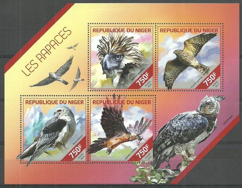 Znaczek Niger 2014 Mi ark 2805-2808 Czyste **