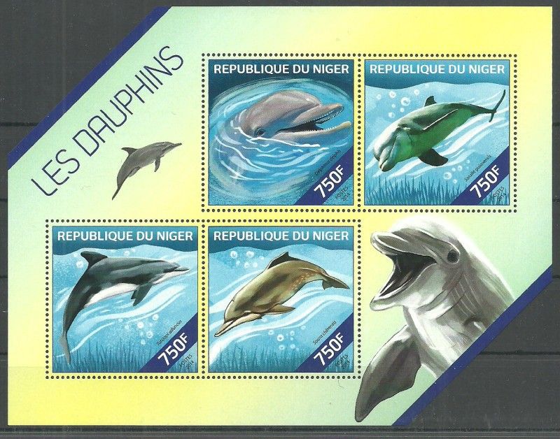 Znaczek Niger 2014 Mi ark 2865-2868 Czyste **