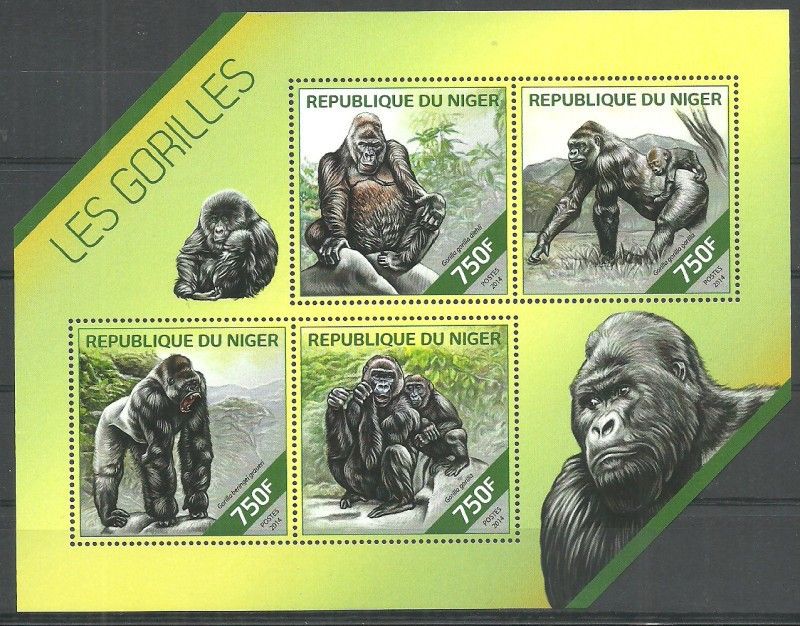 Znaczek Niger 2014 Mi ark 2875-2878 Czyste **