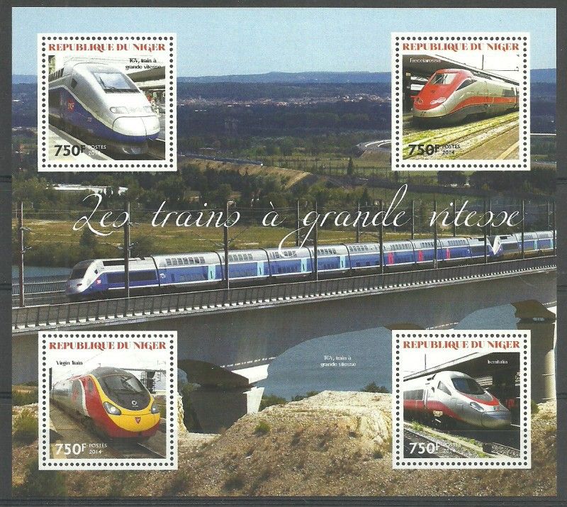 Znaczek Niger 2014 Mi ark 2972-2975 Czyste **