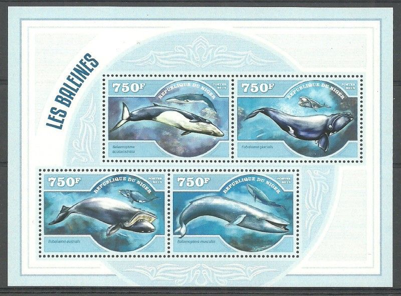 Znaczek Niger 2014 Mi ark 3075-3078 Czyste **