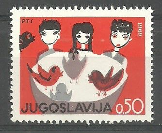 Znaczek Jugosławia 1969 Mi 1348 Czyste **