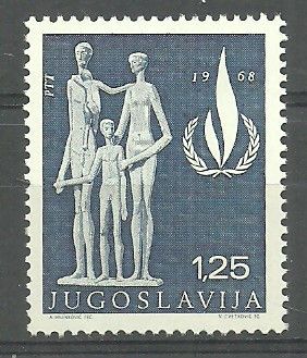 Znaczek Jugosławia 1968 Mi 1316 Czyste **