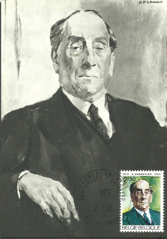 Znaczek Belgia 1972 Mi 1674 Karta Max