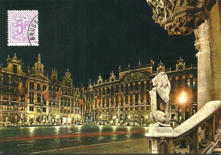 Znaczek Belgia 1975 Mi 1808 Karta Max