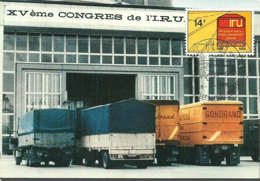 Znaczek Belgia 1976 Mi 1859 Karta Max