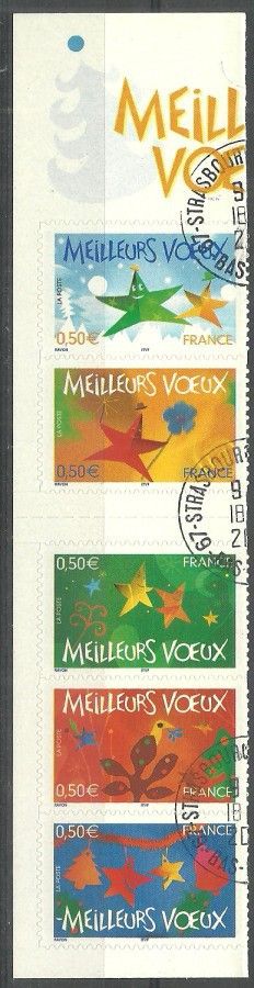 Znaczek Francja 2004 Mi 3877-3881 Stemplowane