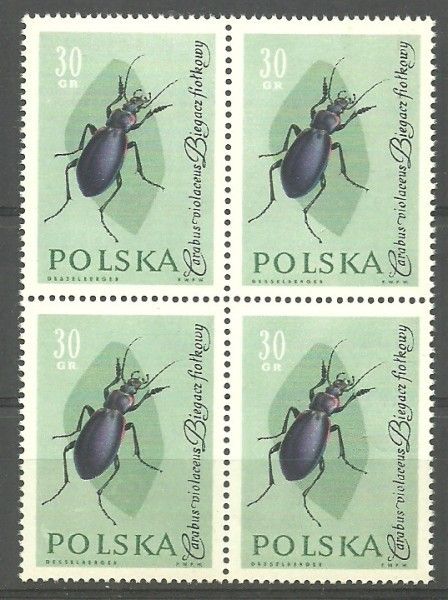 Znaczek Polska 1961 Mi 1278 Fi 1133 Czyste **