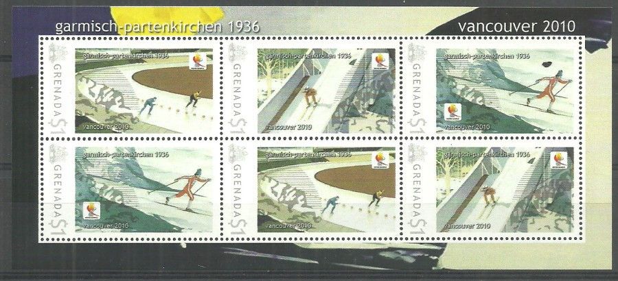 Znaczek Grenada 2009 Mi per ark A6179(15) Czyste **