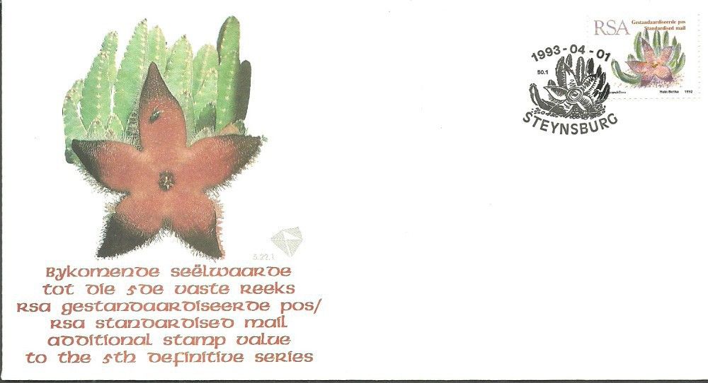 Znaczek Republika Południowej Afryki 1993 Mi 864 FDC