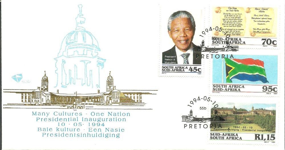 Znaczek Republika Południowej Afryki 1994 Mi 926-929 FDC