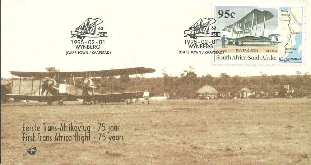 Znaczek Republika Południowej Afryki 1995 Mi 952 FDC