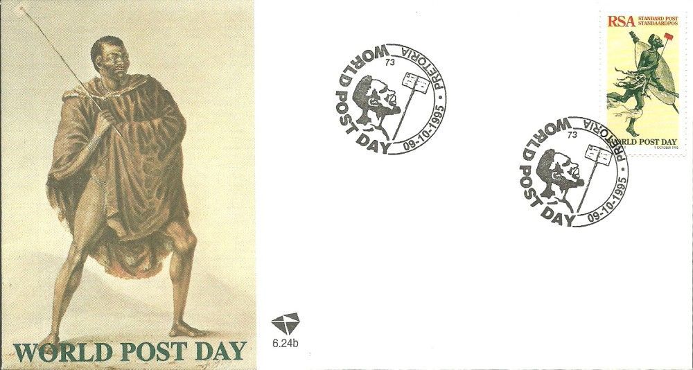 Znaczek Republika Południowej Afryki 1995 Mi 975 FDC