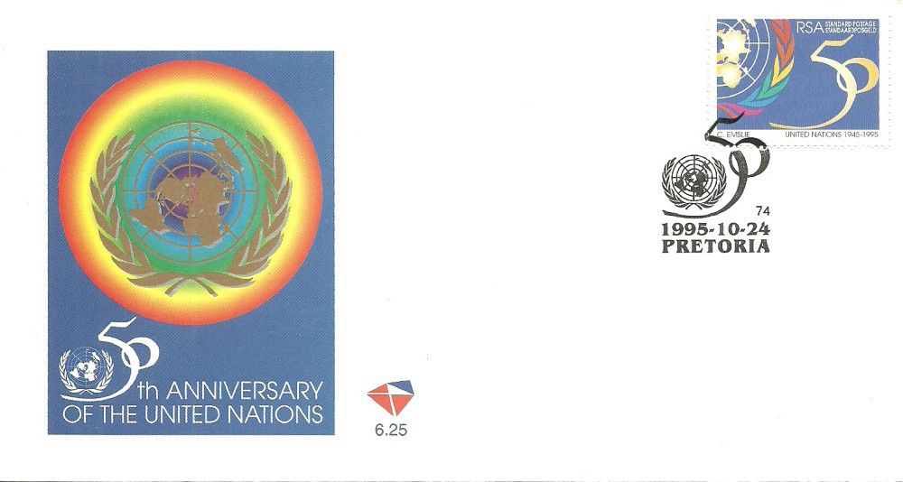 Znaczek Republika Południowej Afryki 1995 Mi 977 FDC