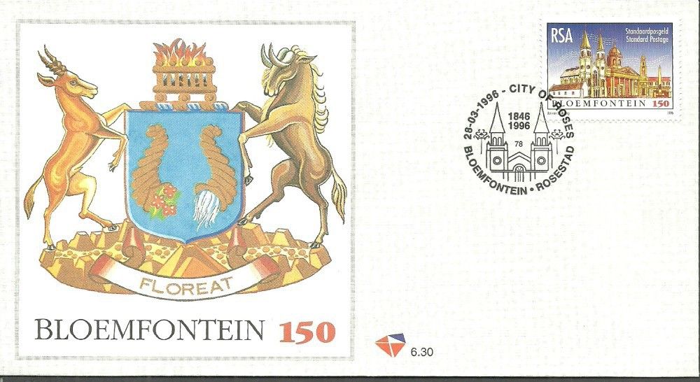 Znaczek Republika Południowej Afryki 1996 Mi 992 FDC