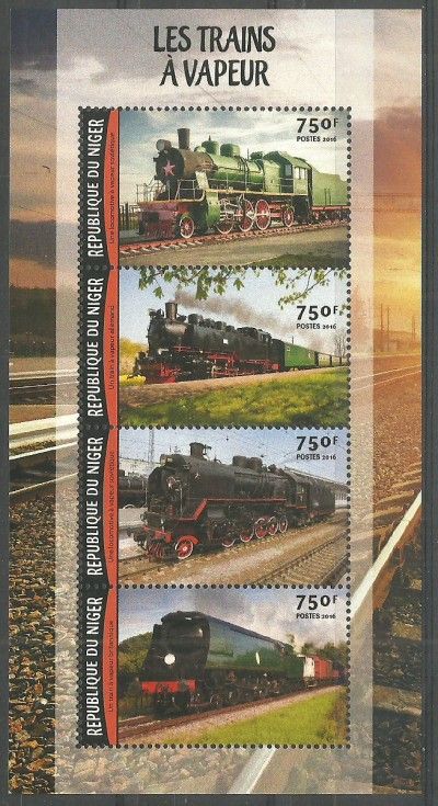 Znaczek Niger 2016 Mi ark 4187-4190 Czyste **