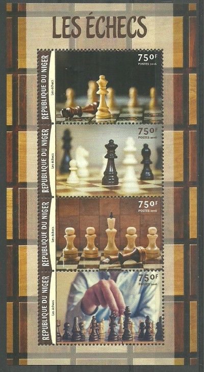 Znaczek Niger 2016 Mi ark 4202-4205 Czyste **