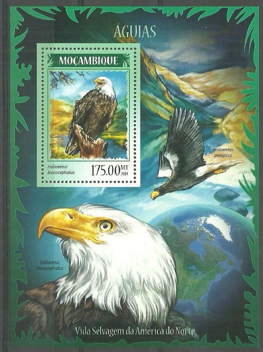 Znaczek Mozambik 2014 Mi bl 898 Czyste **