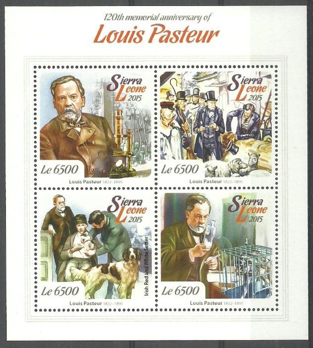 Znaczek Sierra Leone 2015 Mi ark 6163-6166 Czyste **