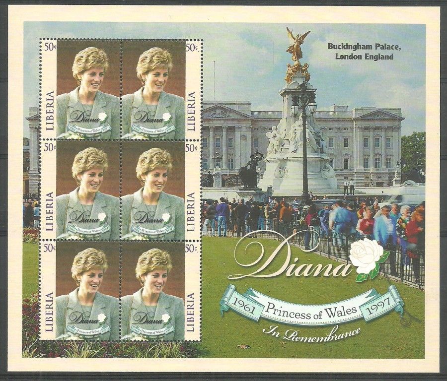 Znaczek Liberia 1998 Mi ark 2190-2191 Czyste **