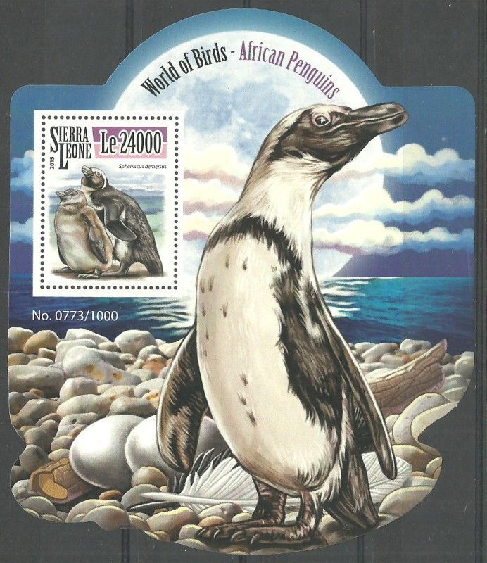 Znaczek Sierra Leone 2015 Mi bl 839 Czyste **
