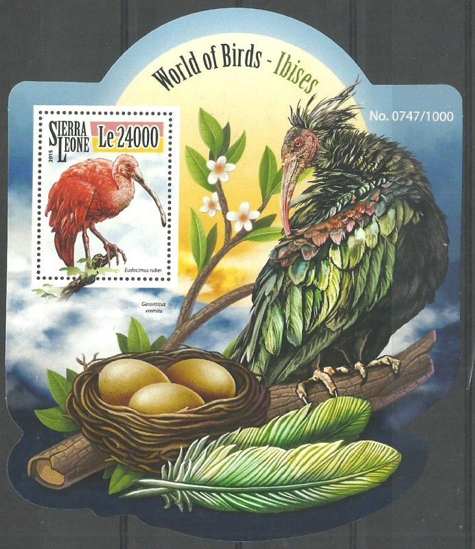 Znaczek Sierra Leone 2015 Mi bl 842 Czyste **