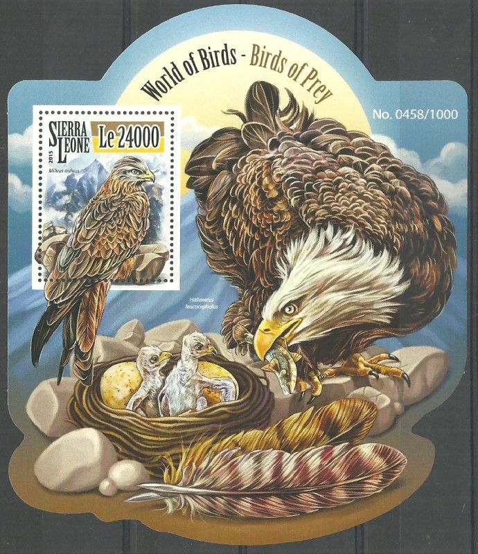 Znaczek Sierra Leone 2015 Mi bl 852 Czyste **