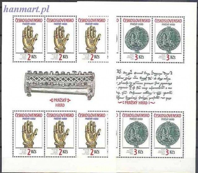 Znaczek Czechosłowacja 1990 Mi 3051-3052 Czyste **
