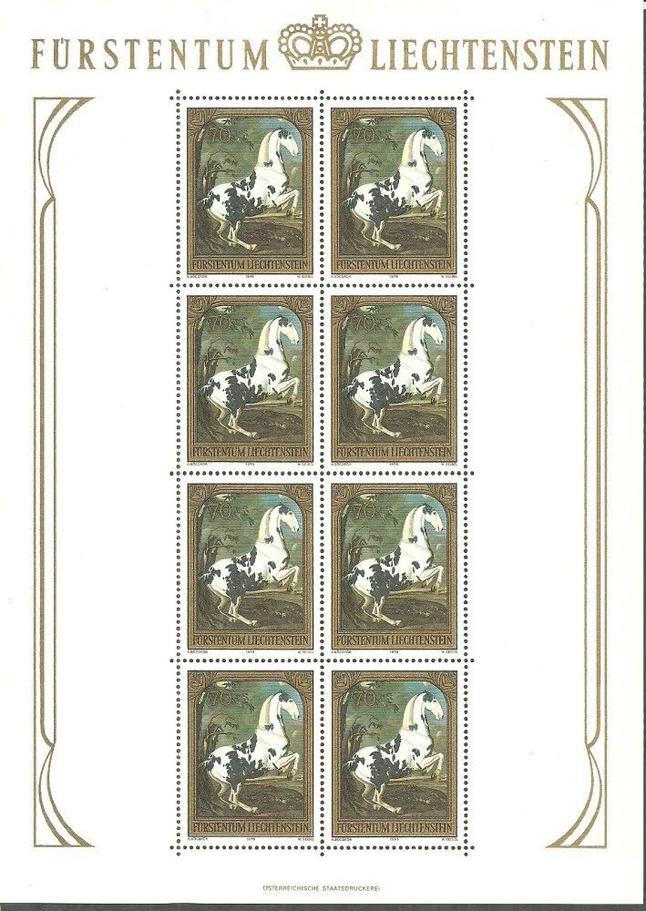 Liechtenstein 1978 Mi ark 717-719 Czyste **