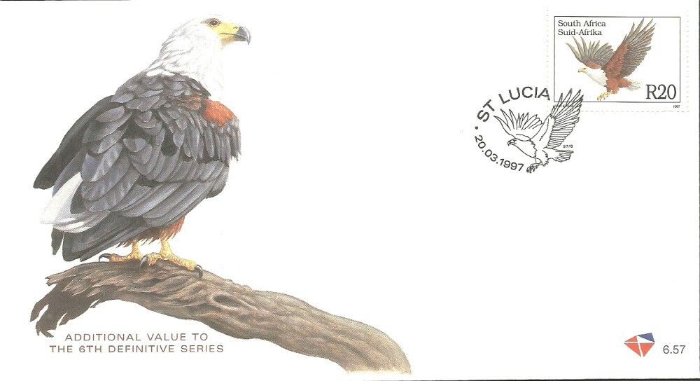 Znaczek Republika Południowej Afryki 1997 Mi 1037 FDC