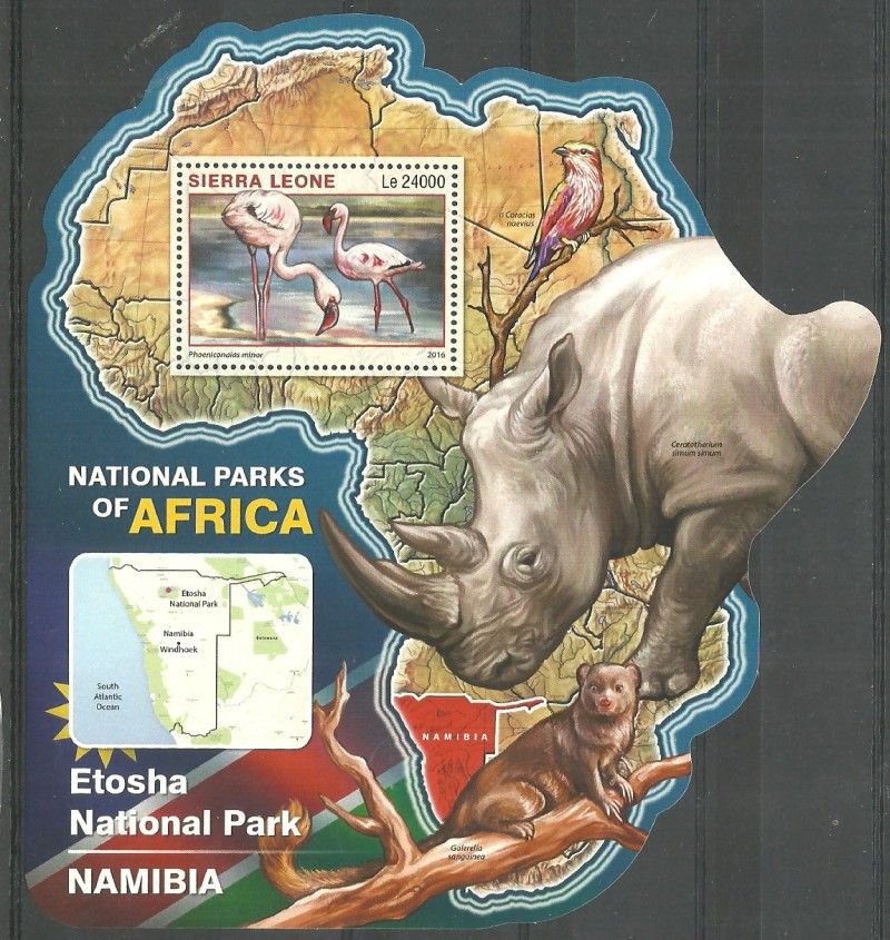 Znaczek Sierra Leone 2016 Mi bl 981 Czyste **