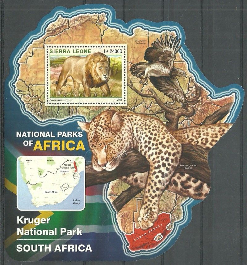 Znaczek Sierra Leone 2016 Mi bl 989 Czyste **