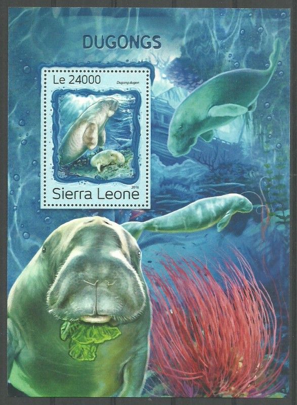 Znaczek Sierra Leone 2016 Mi bl 1129 Czyste **
