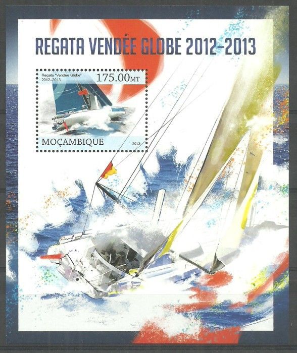 Znaczek Mozambik 2013 Mi bl 746 Czyste **
