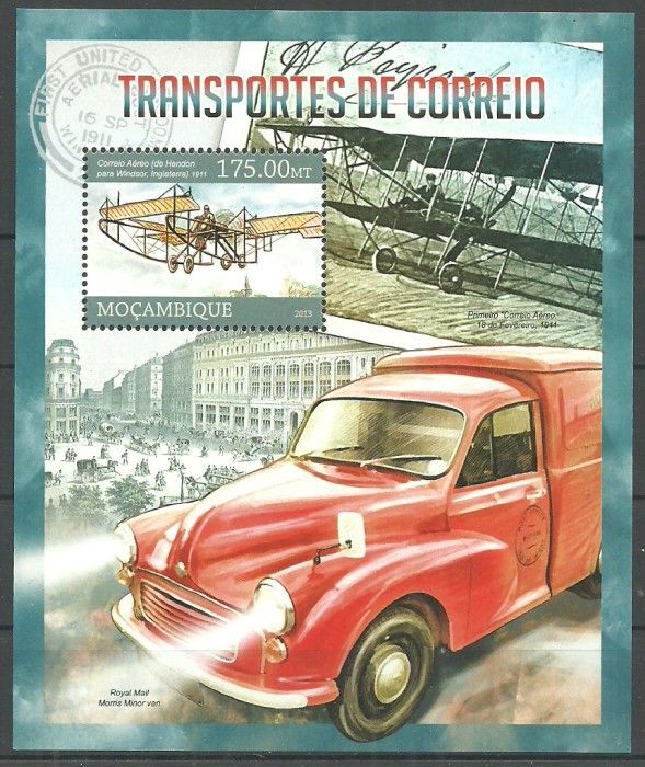 Znaczek Mozambik 2013 Mi bl 752 Czyste **