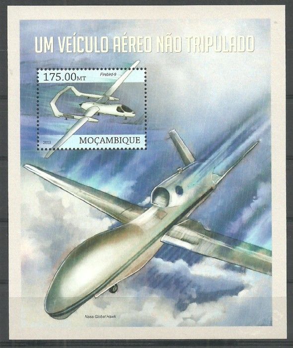 Znaczek Mozambik 2013 Mi bl 762 Czyste **