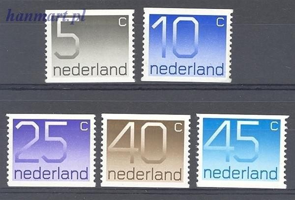 Znaczek Holandia 1976 Mi 1065-1069c Czyste **