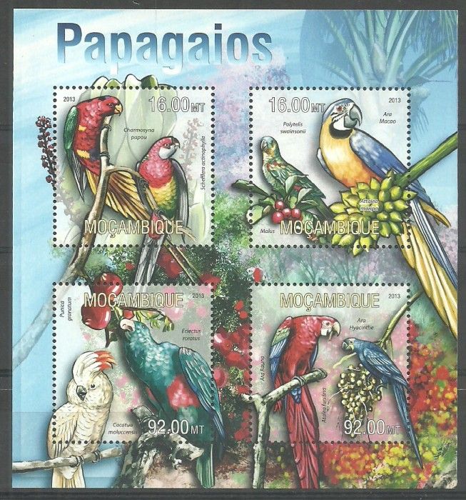 Znaczek Mozambik 2013 Mi ark 6687-6690 Czyste **