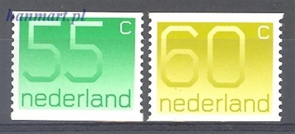 Znaczek Holandia 1981 Mi 1183-1184C Czyste **