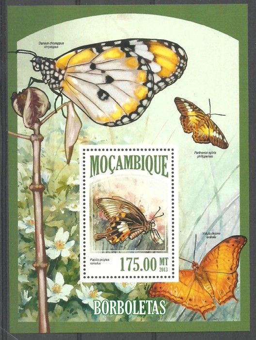 Znaczek Mozambik 2013 Mi bl 800 Czyste **