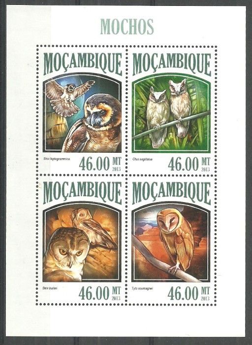 Znaczek Mozambik 2013 Mi ark 6817-6820 Czyste **