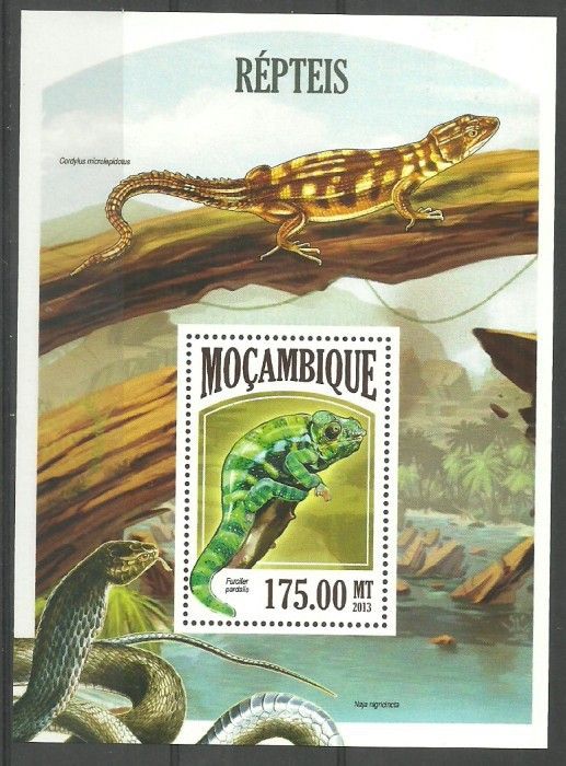 Znaczek Mozambik 2013 Mi bl 801 Czyste **