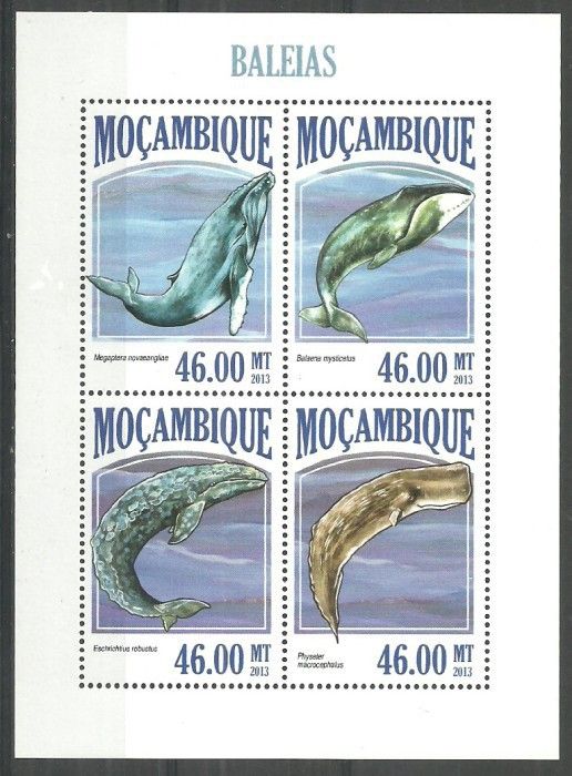 Znaczek Mozambik 2013 Mi ark 6827-6830 Czyste **