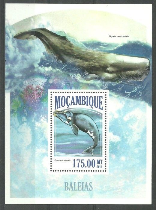 Znaczek Mozambik 2013 Mi bl 805 Czyste **